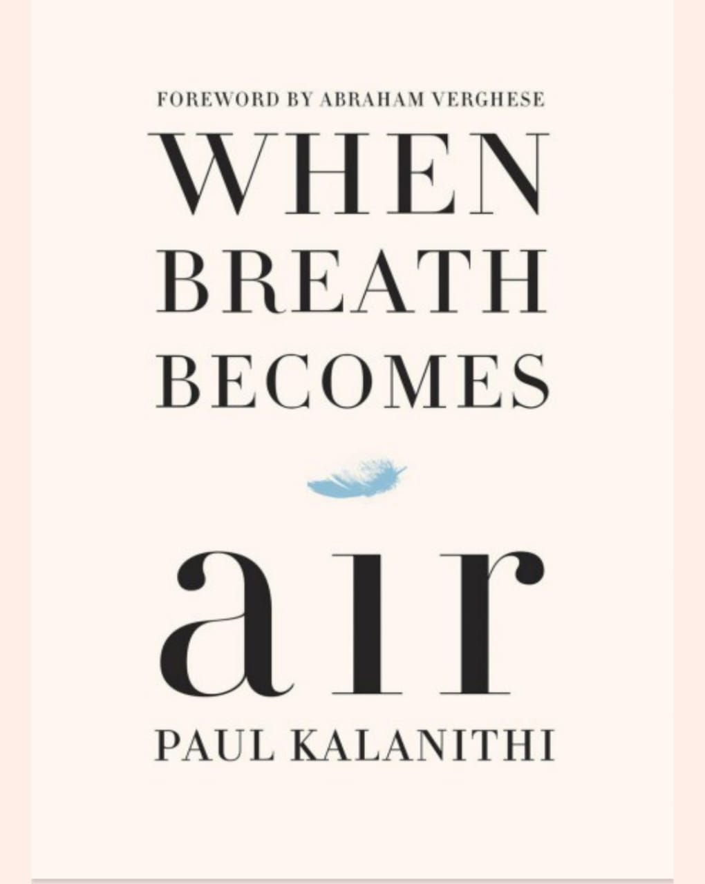 WHEN BREATH BECOMES AIR BOOK 